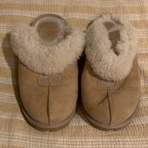 UGG Coquette Chestnut Sheepskin Slippers